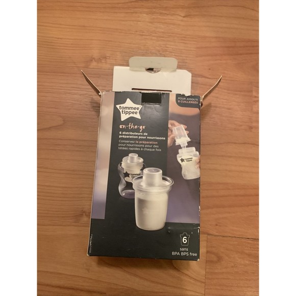 6 Pc Tommee Tippee Infant Baby On The Go Dispensers BPA Free - Picture 9 of 12